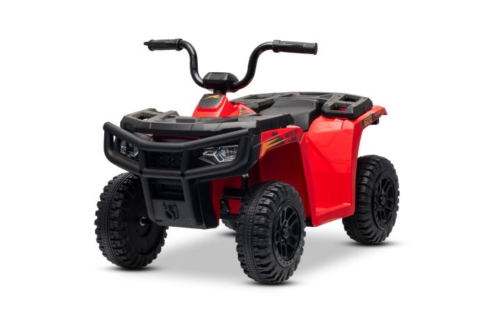 Licencovaná elektrická štvorkolka Arctic Cat 12V so zadným pohonom, červená, LED svetlá, Lítiová batéria, 2 x 25W motor, Originál Licencia