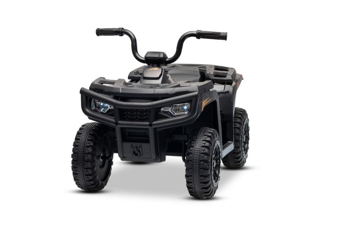 Licencovaná elektrická štvorkolka Arctic Cat 12V so zadným pohonom, čierna, LED svetlá, Lítiová batéria, 2 x 25W motor, Originál Licencia