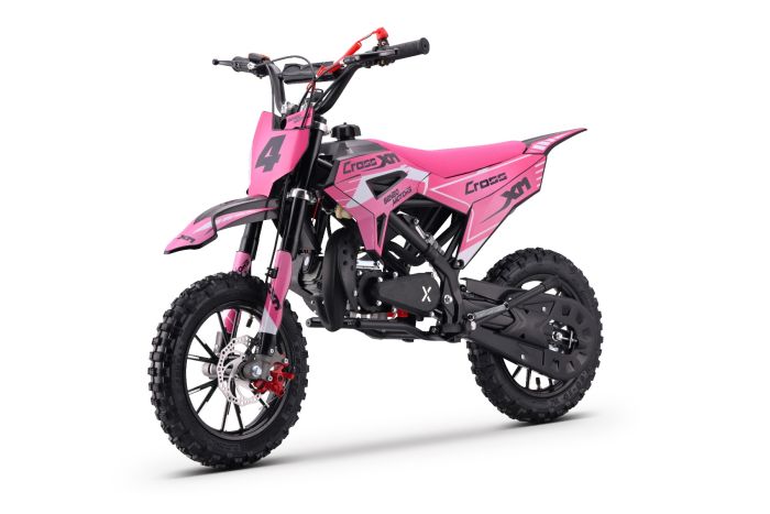 Benzínová motorka pre deti Beneo Motors CROSS XM ružová - 50cm3