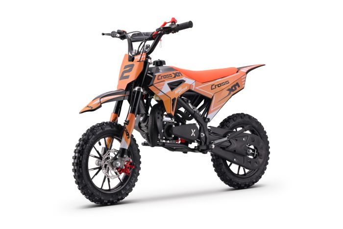 Benzínová motorka pre deti Beneo Motors CROSS XM oranžová - 50cm3
