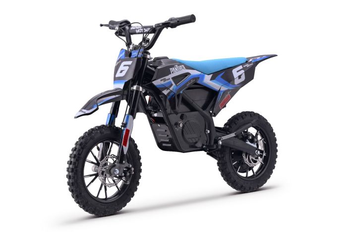 Elektrický Motocross pre deti Beneo Motors Panther modrý - 550W