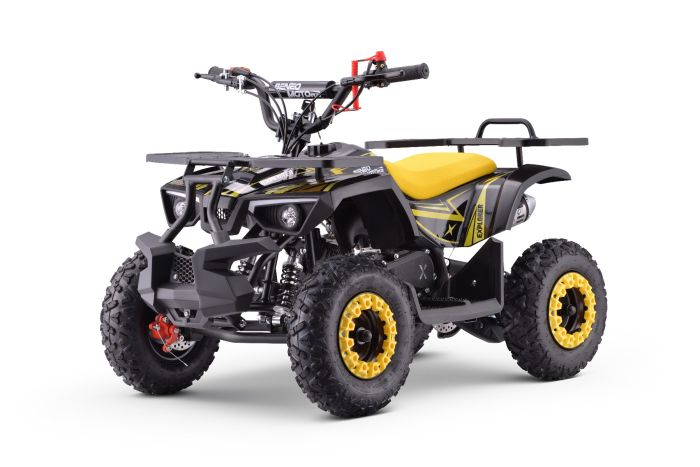 Benzínová štvorkolka pre deti Beneo Motors Explorer žltá - 50cm3