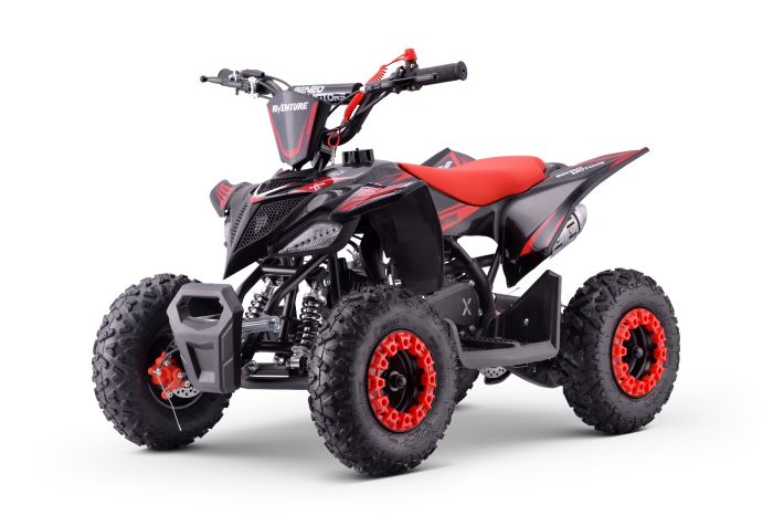 Benzínová štvorkolka pre deti Beneo Motors Adventure červená - 50cm3