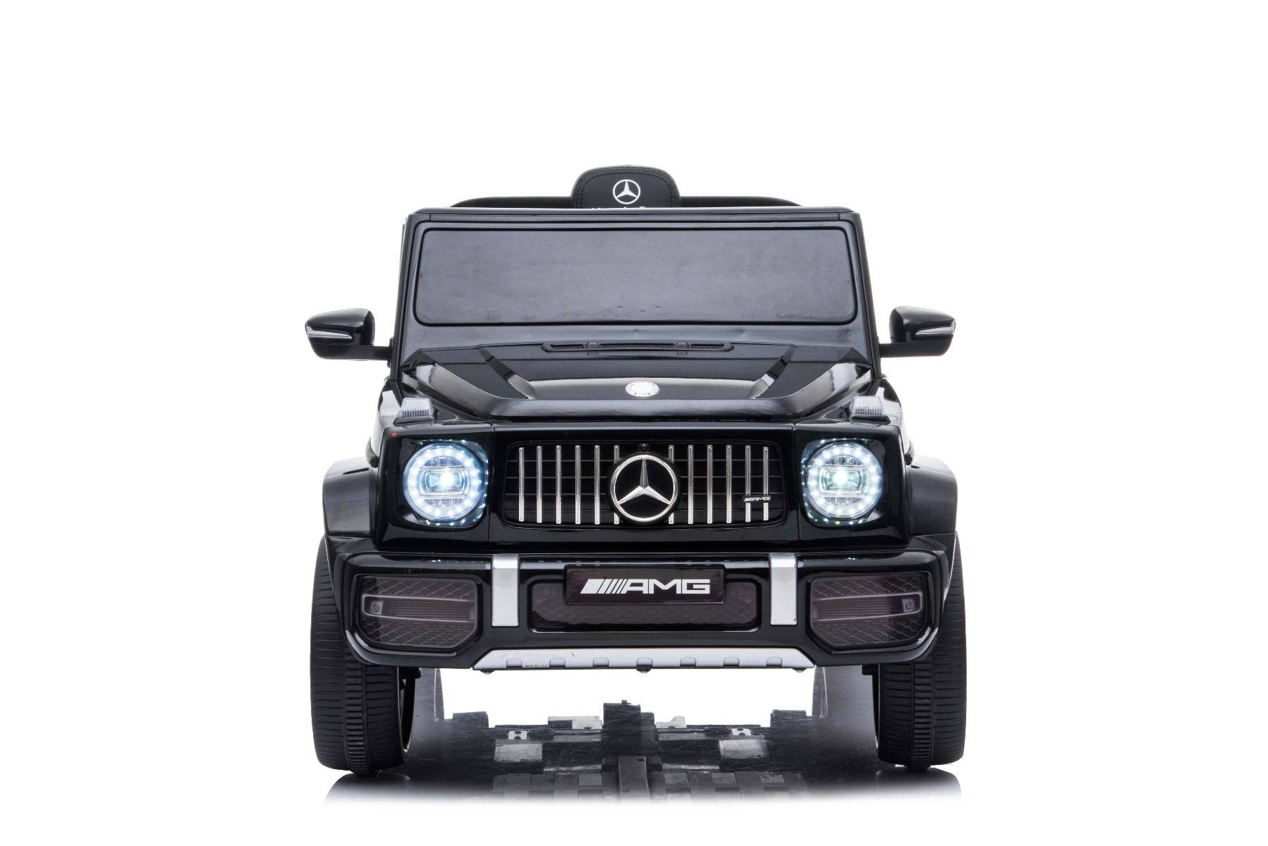 Beneo Motors elektrické autíčko Mercedes G63 12V, čierne, Jednomiestné sedadlo, Lítiová batéria, 2,4 GHz DO, USB, Bluetooth, Original licencia