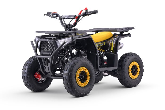 Benzínová štvorkolka pre deti Beneo Motors Escape žltá - 49cm3