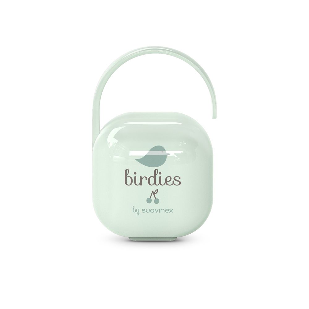 SUAVINEX l Krabička na cumlík BIRDIES - zelená